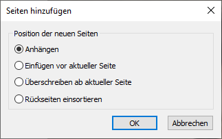 Menüband Bildbearbeitung - Scan-Optionen Menüband Bildbearbeitung - Scan-Optionen